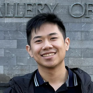 Winson smiling
