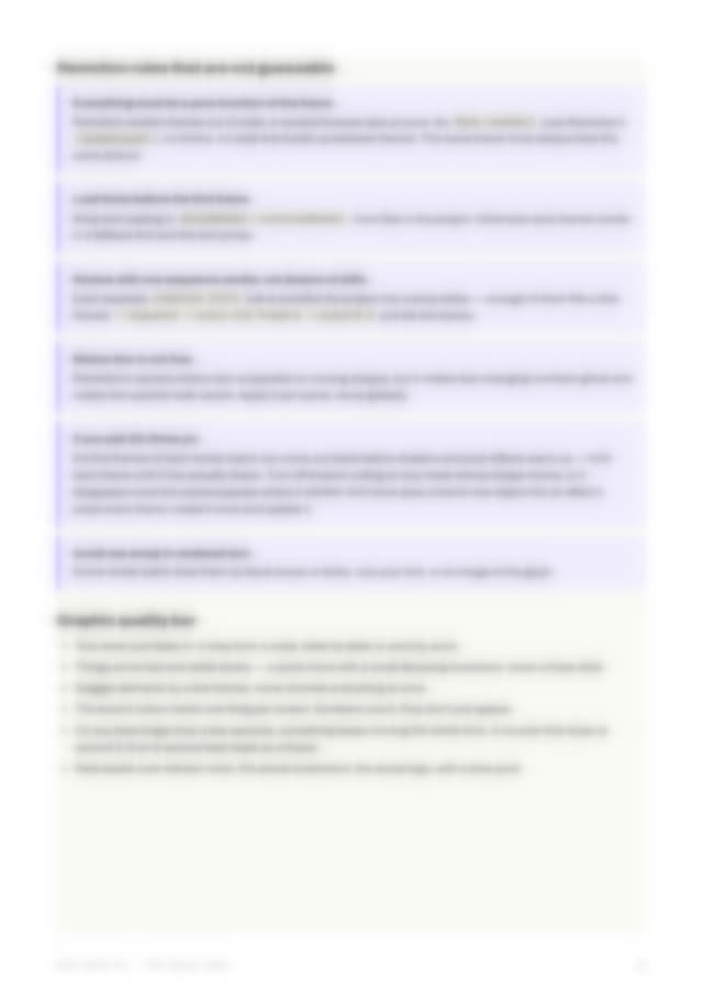 Page preview, blurred